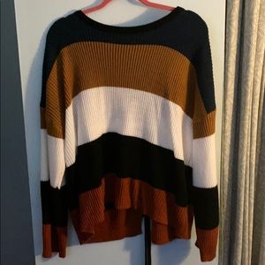 Sweater that ties in the back!